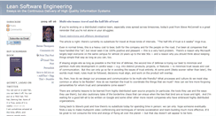Desktop Screenshot of leansoftwareengineering.com